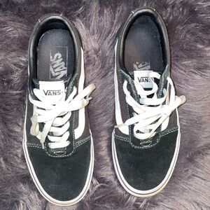 Vans Classic Black and White Sneakers